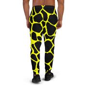 Men's Joggers Giraffitti - Black/Yellow