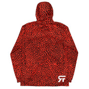 Men’s windbreaker - Elephunk - Red/Black - Party Animals