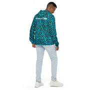 Men’s windbreaker - Elephunk - Teal/Black - Party Animals