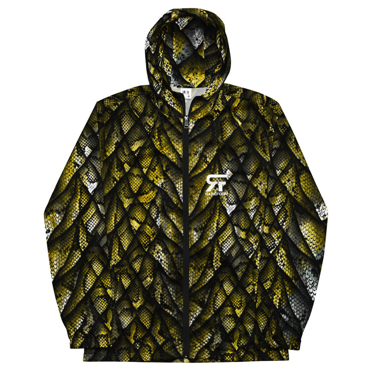 Men's Windbreaker - Dragon Black/Gold - Party Animals