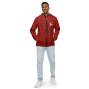 Men’s windbreaker - Elephunk - Red/Black - Party Animals