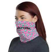 Neck Gaiter - Jaguar - Pink/Blue - Party Animals