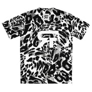 Recycled unisex sports jersey - Snow Leopard - Party Animals