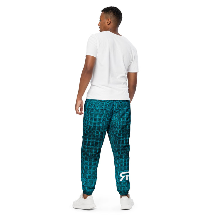 Unisex track pants - Alligator - Blue - Party Animals