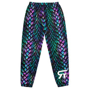 Unisex track pants - Dragon - Blue/Purple - Party Animals