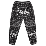 Ninja Paisley Windbreaker Track pants