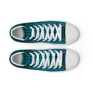 Men’s high top canvas shoes