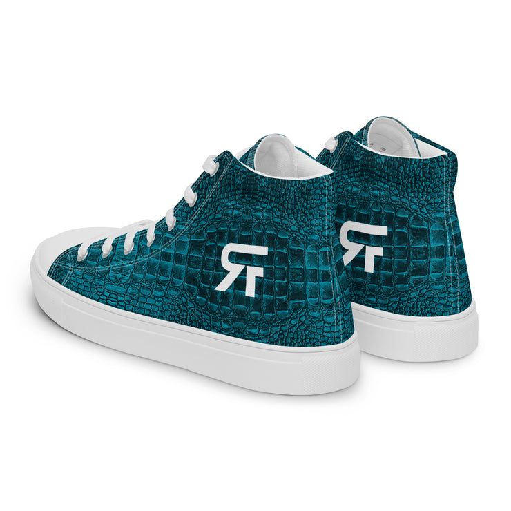 Men’s high top canvas shoes