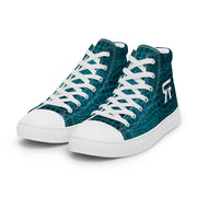 Men’s high top canvas shoes