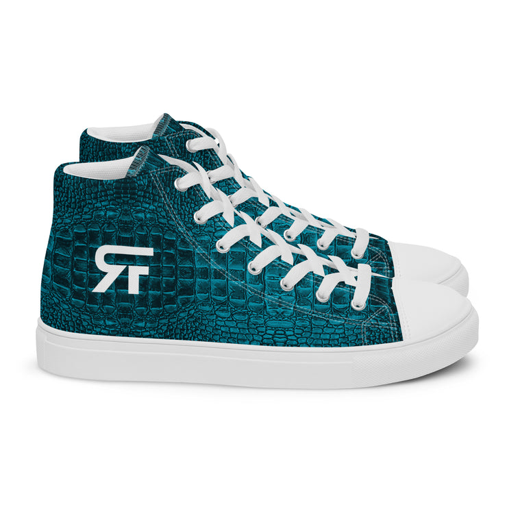 Men’s high top canvas shoes