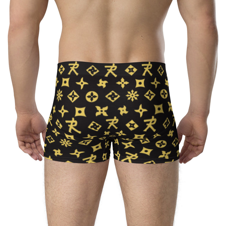 Ninja Star Underwear - All Over print Black/Gold