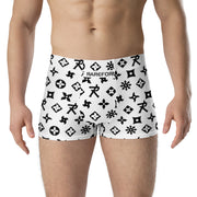 Boxer Briefs Ninja Star - All Over print White/Black