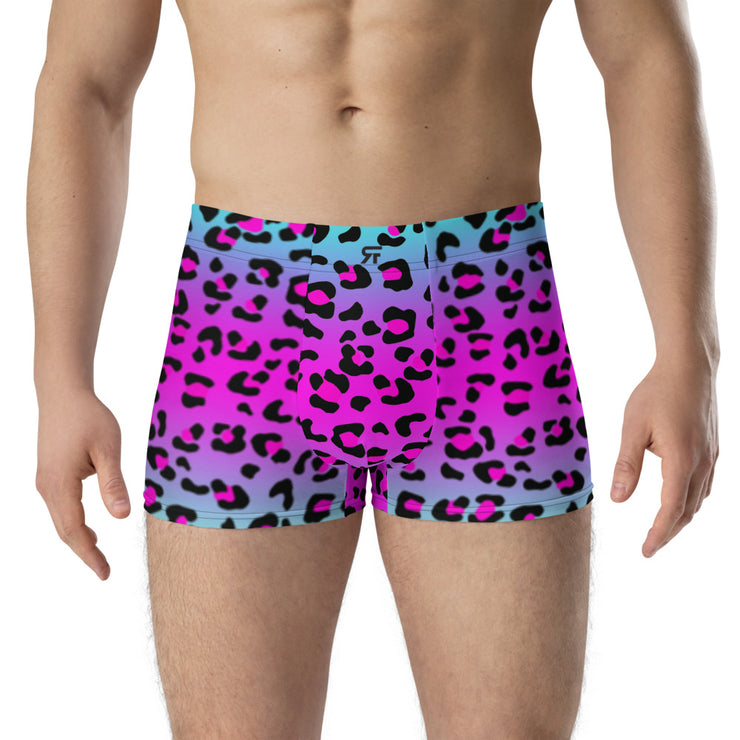 Electric Leopard Print - Boxer Briefs