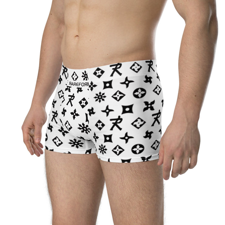 Boxer Briefs Ninja Star - All Over print White/Black