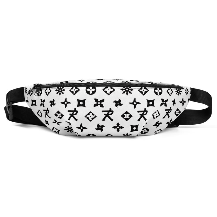 Fanny Pack Ninja Star - All Over print Black/White