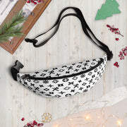 Fanny Pack Ninja Star - All Over print Black/White