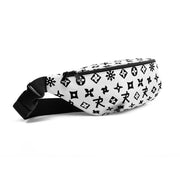 Fanny Pack Ninja Star - All Over print Black/White