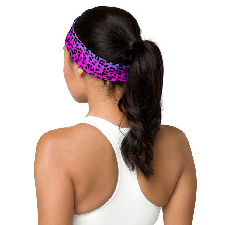 Headband - Electric Leopard Print