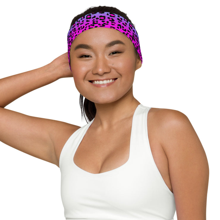 Headband - Electric Leopard Print