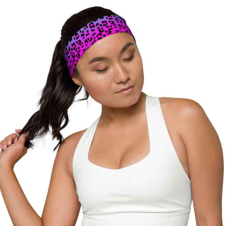 Headband - Electric Leopard Print