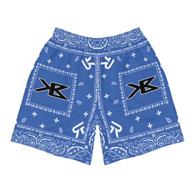 King Benz - Blue - Men's Athletic Long Shorts