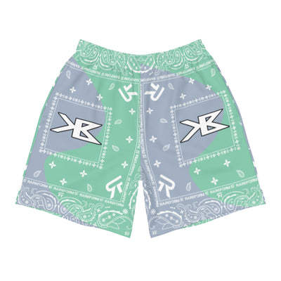 Men's Athletic Long Shorts - King Benz - Summer Wave