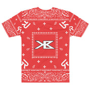 Men's t-shirt - King Benz - Ninja Paisley - Red