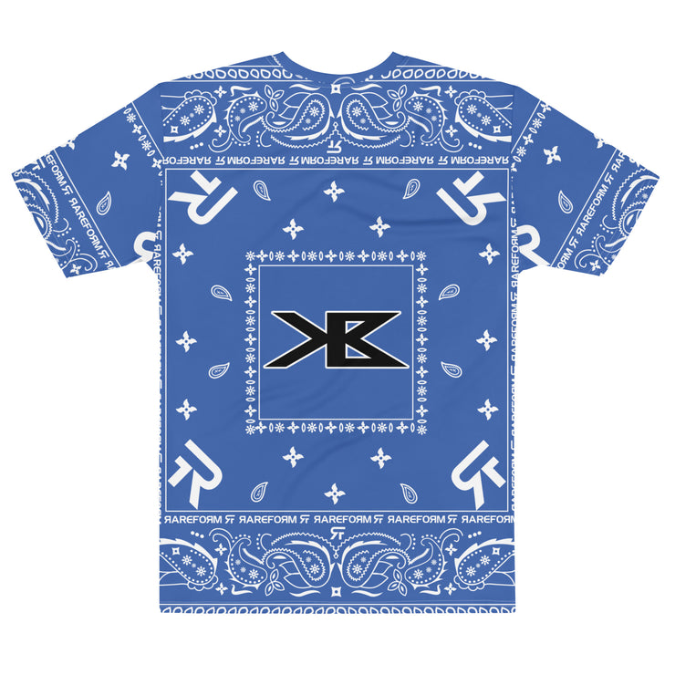 Men's t-shirt - King Benz - Ninja Paisley - Blue