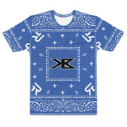 Men's t-shirt - King Benz - Ninja Paisley - Blue