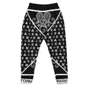 Men's Joggers - Ninja Paisley - Black