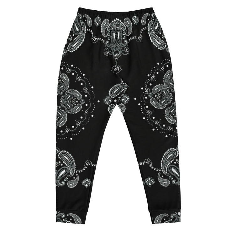 Men's Joggers - Skylar - Paisley Black