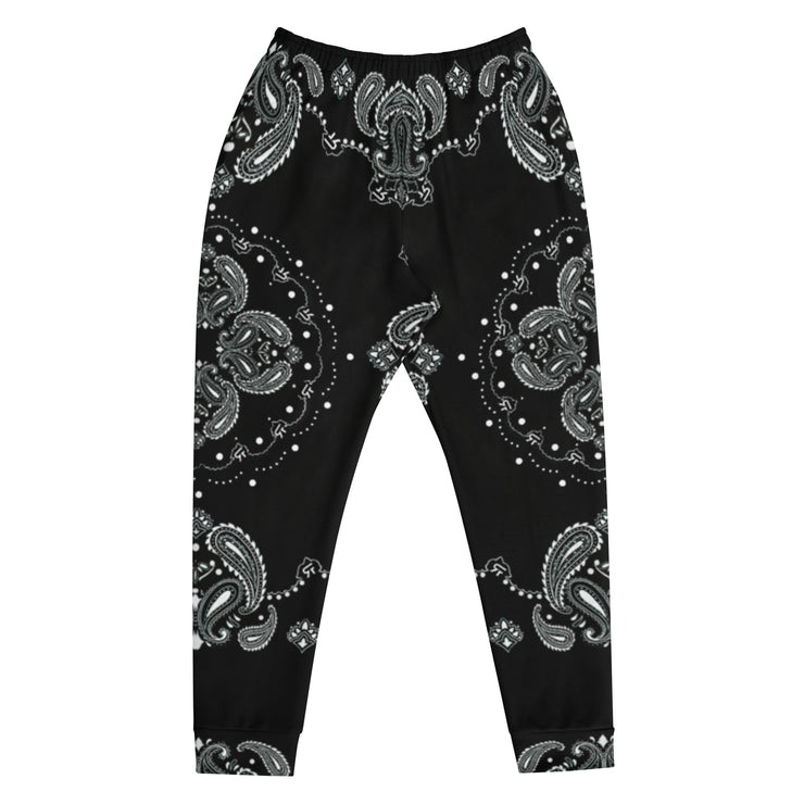 Men's Joggers - Skylar - Paisley Black