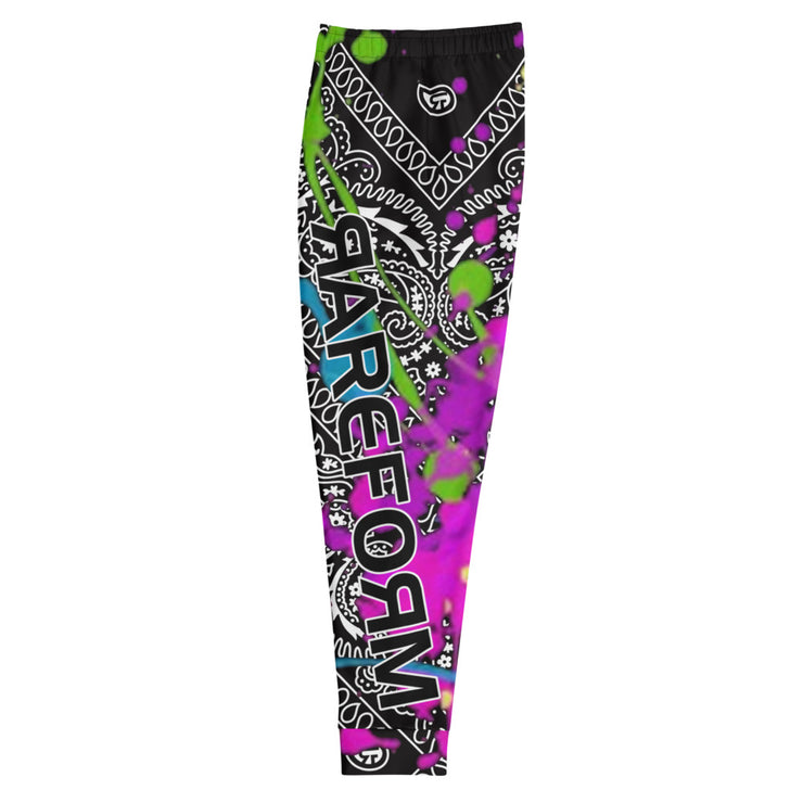 Men's Joggers  -Paisley Splash