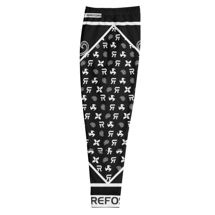 Men's Joggers - Ninja Paisley - Black