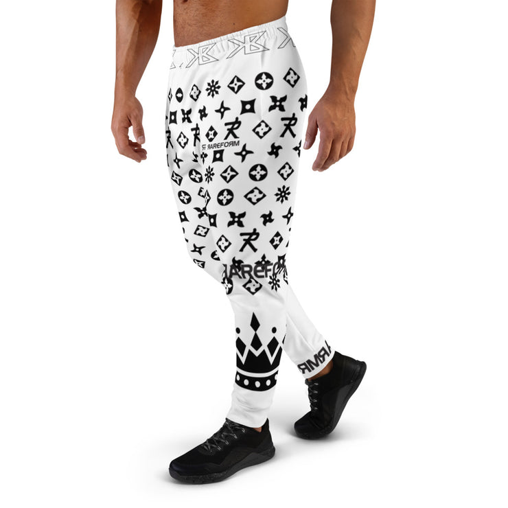 Men's Joggers - King Benz - White NInjaStar