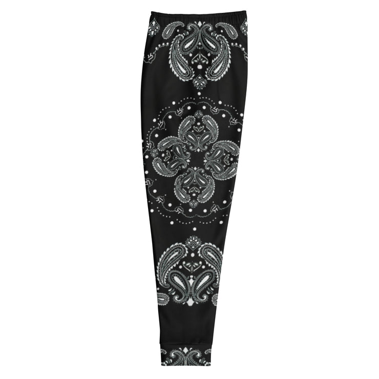Men's Joggers - Skylar - Paisley Black