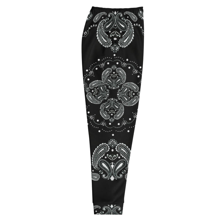 Men's Joggers - Skylar - Paisley Black
