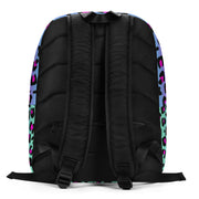 Minimalist Backpack -Electric Leopard Print