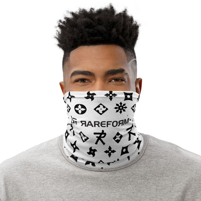 Neck Gaiter Neck Gaiter Ninja Star - All Over print white/black