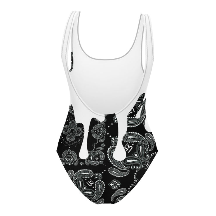 One-Piece - Women's Swimsuit - Paisley Drip