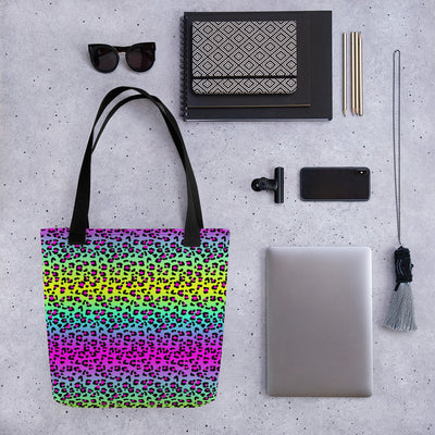 Tote bag - Electric Leopard Print