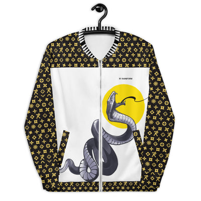 Unisex Bomber Jacket - Snakes speed  - Law
