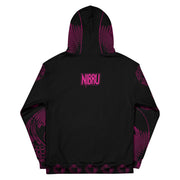 Unisex Hoodie - Nibru - Holy Snakes - Pink