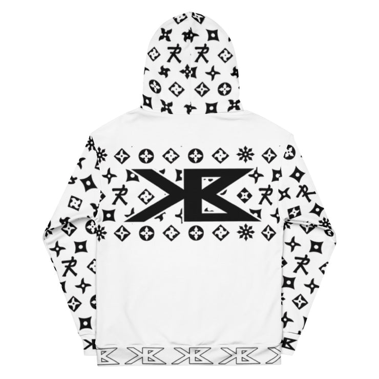Unisex Hoodie - King Benz - White NInjaStar