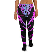 Women's Joggers Electric Leopard Print