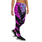 Women's Joggers Electric Leopard Print