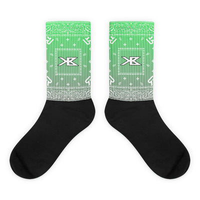 Socks - King Benz - Green Gradient