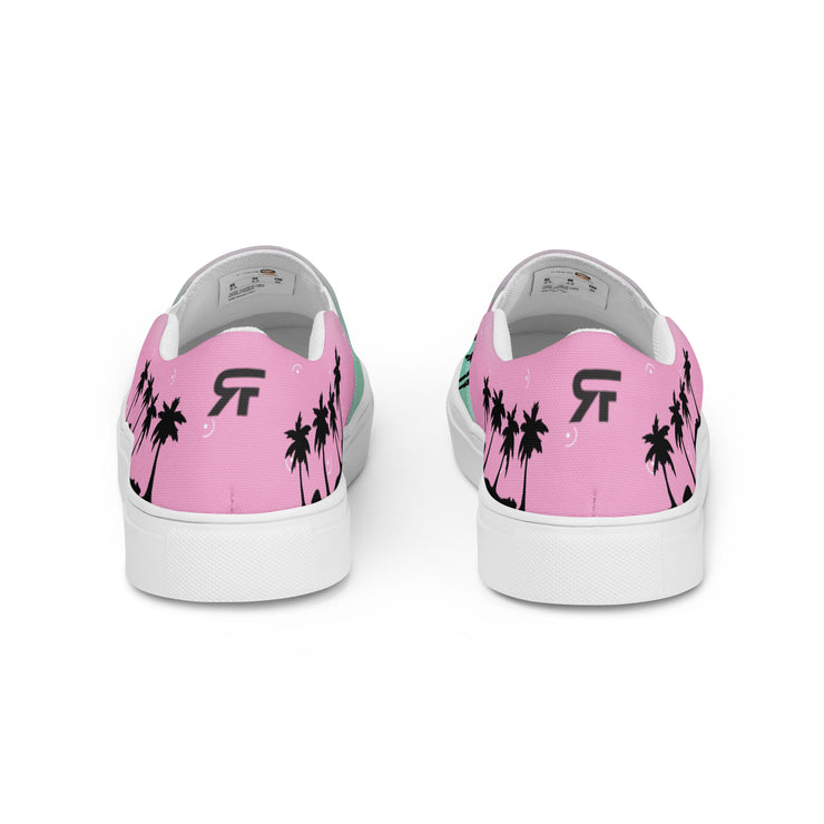 Men’s slip-on canvas shoes - Miami Vice