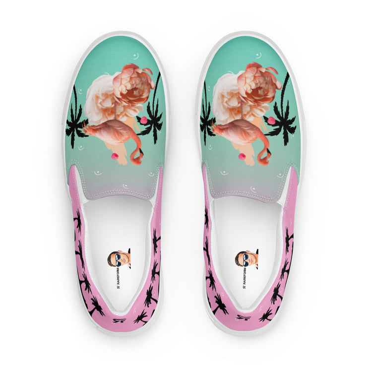 Men’s slip-on canvas shoes - Miami Vice