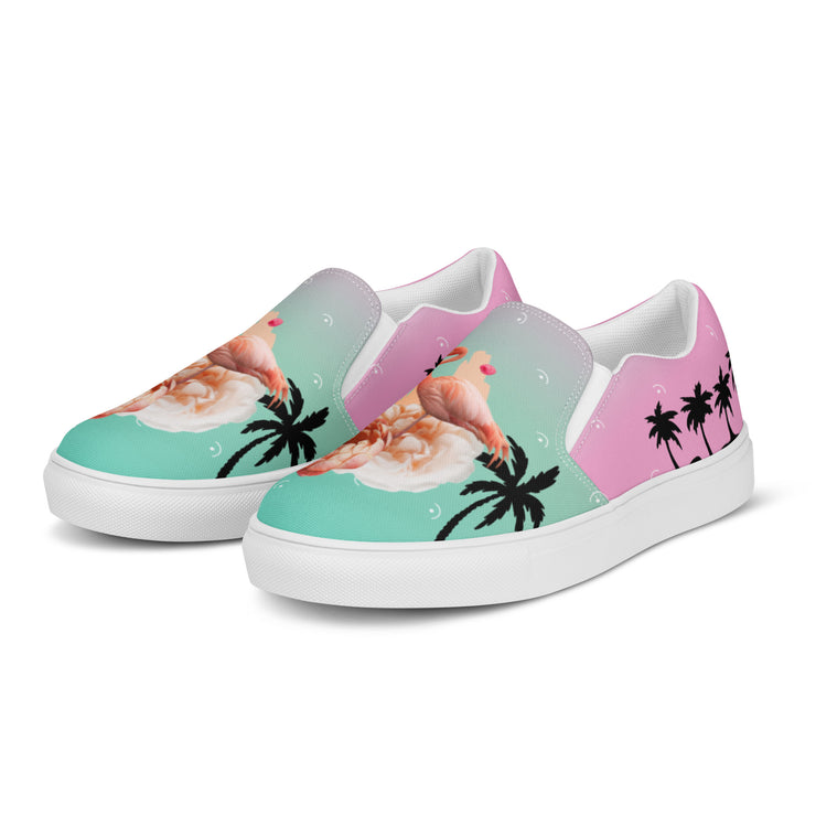 Men’s slip-on canvas shoes - Miami Vice